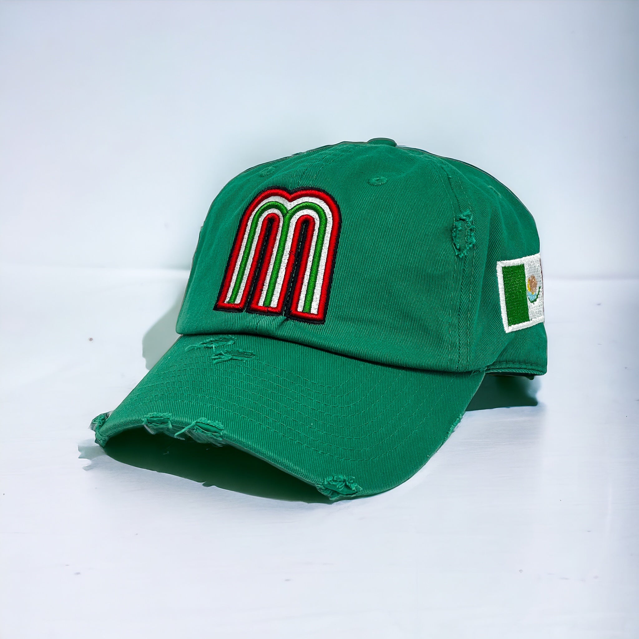 Mexico Distressed Dad Hat