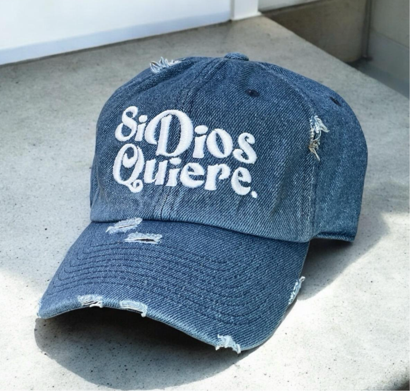 Si Dios Quiere Dad Hat