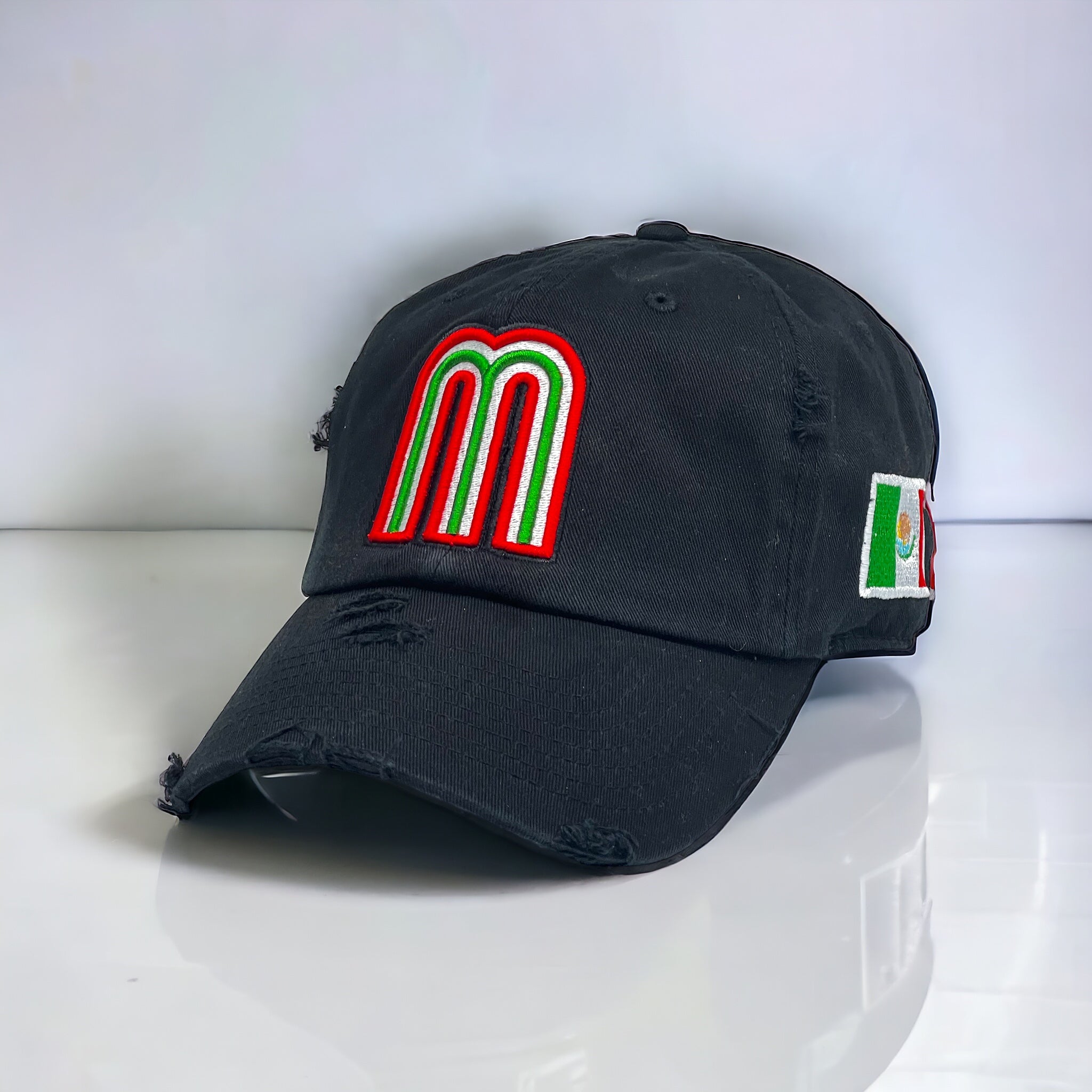 Mexico Distressed Dad Hat