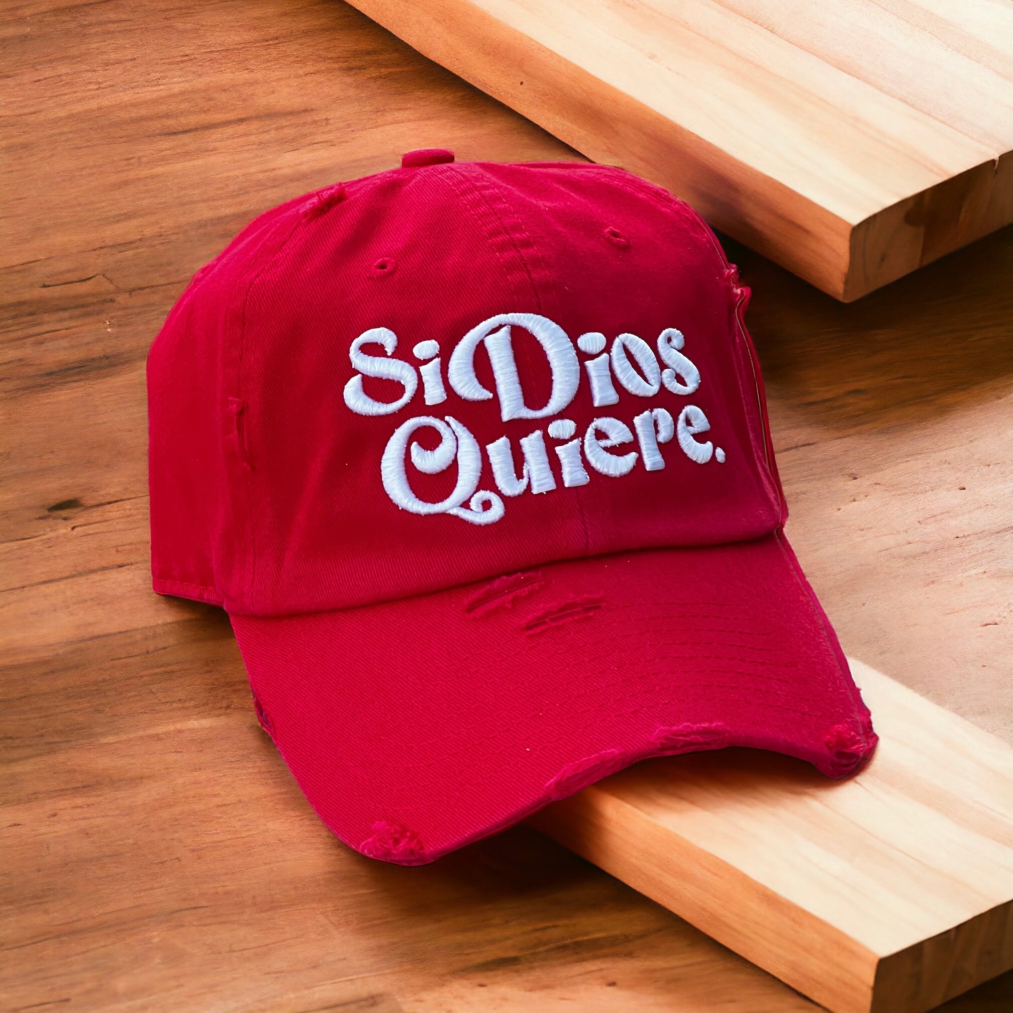 Si Dios Quiere Dad Hat