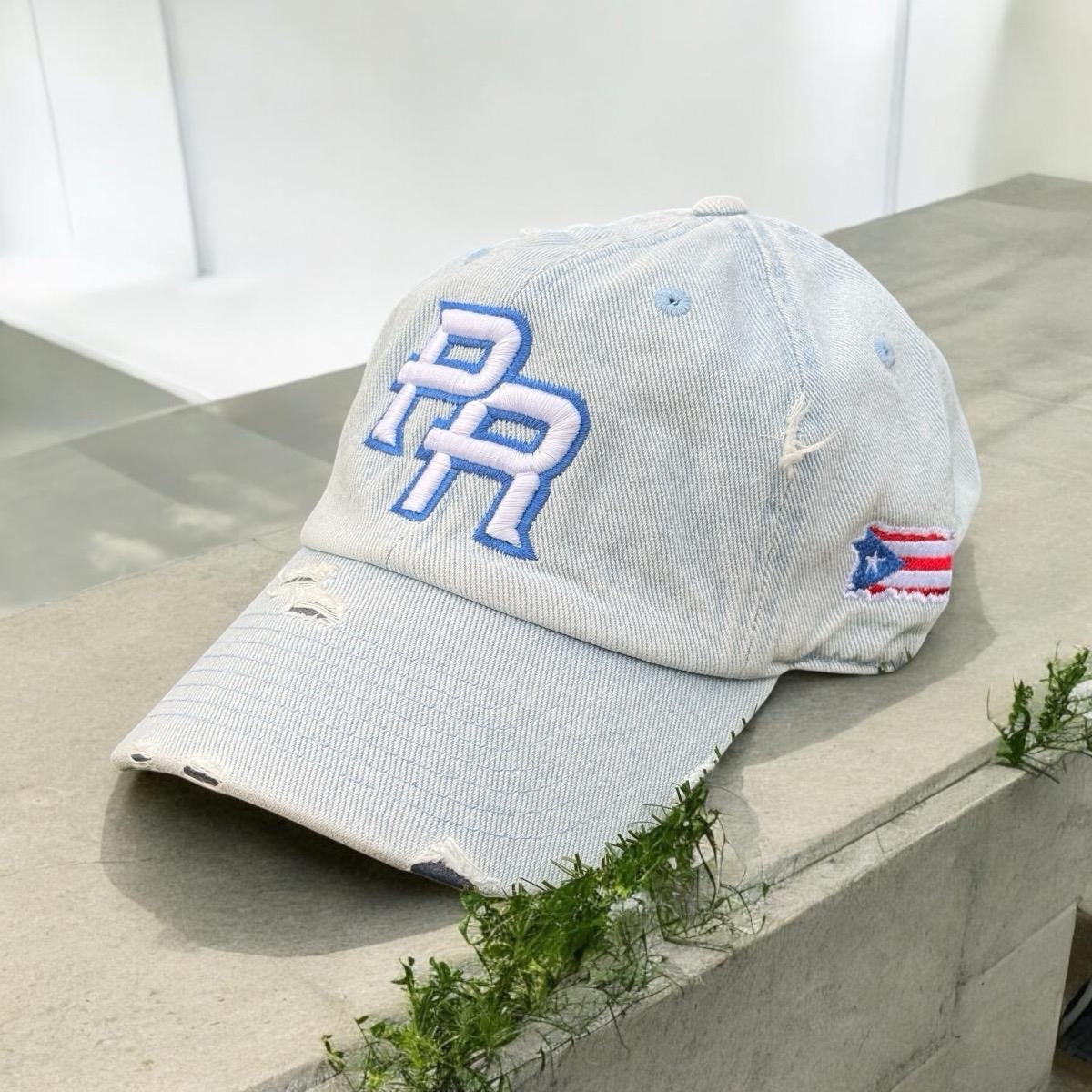 PR Distressed Dad Hat