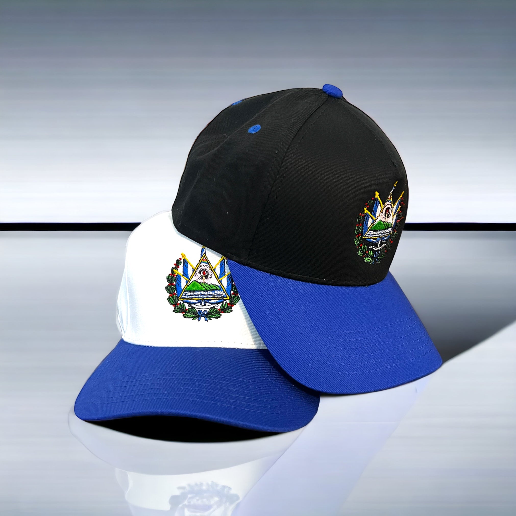 El Salvador Two Tone Adjustable Hat