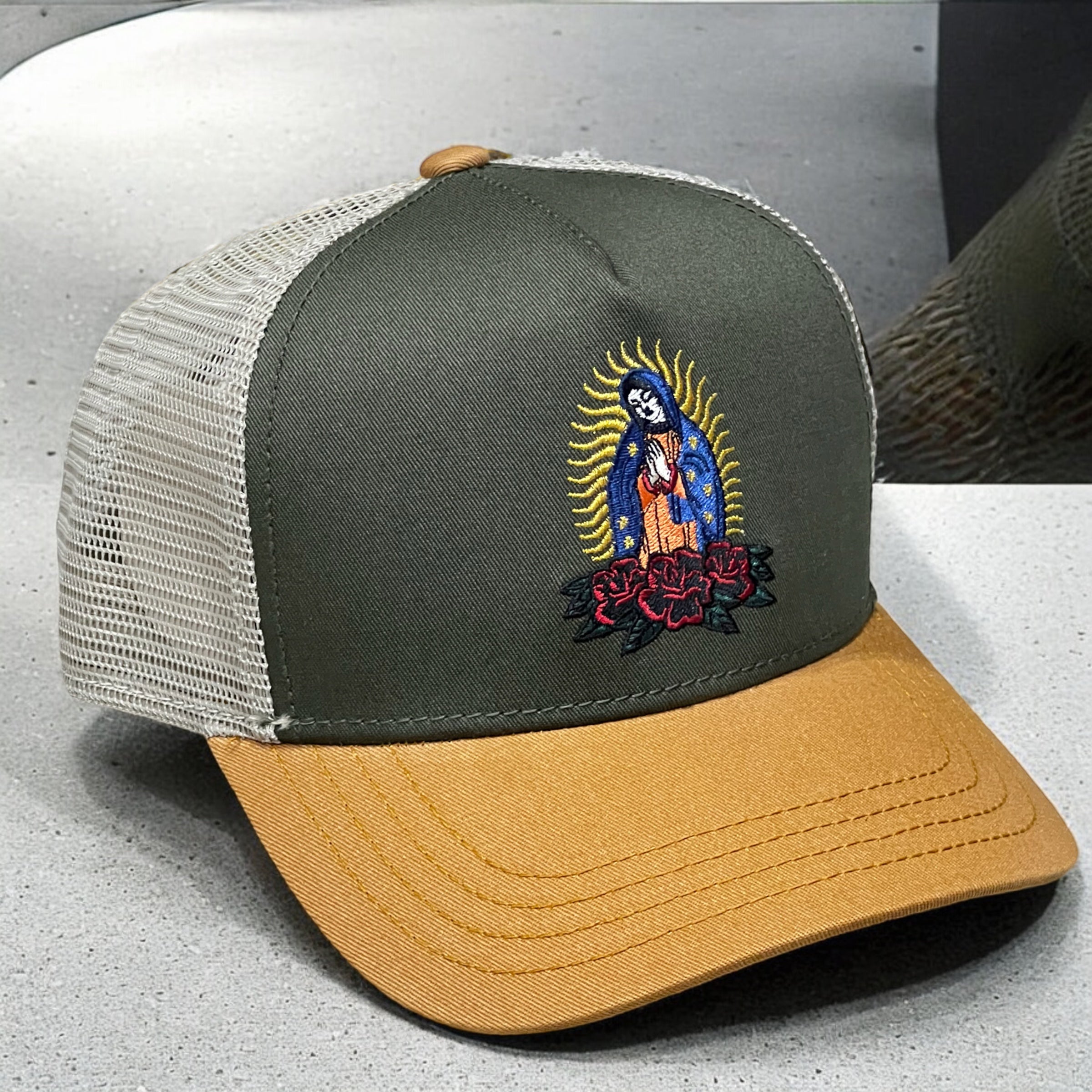 Virgencita Unisex Trucker Hat Snapback