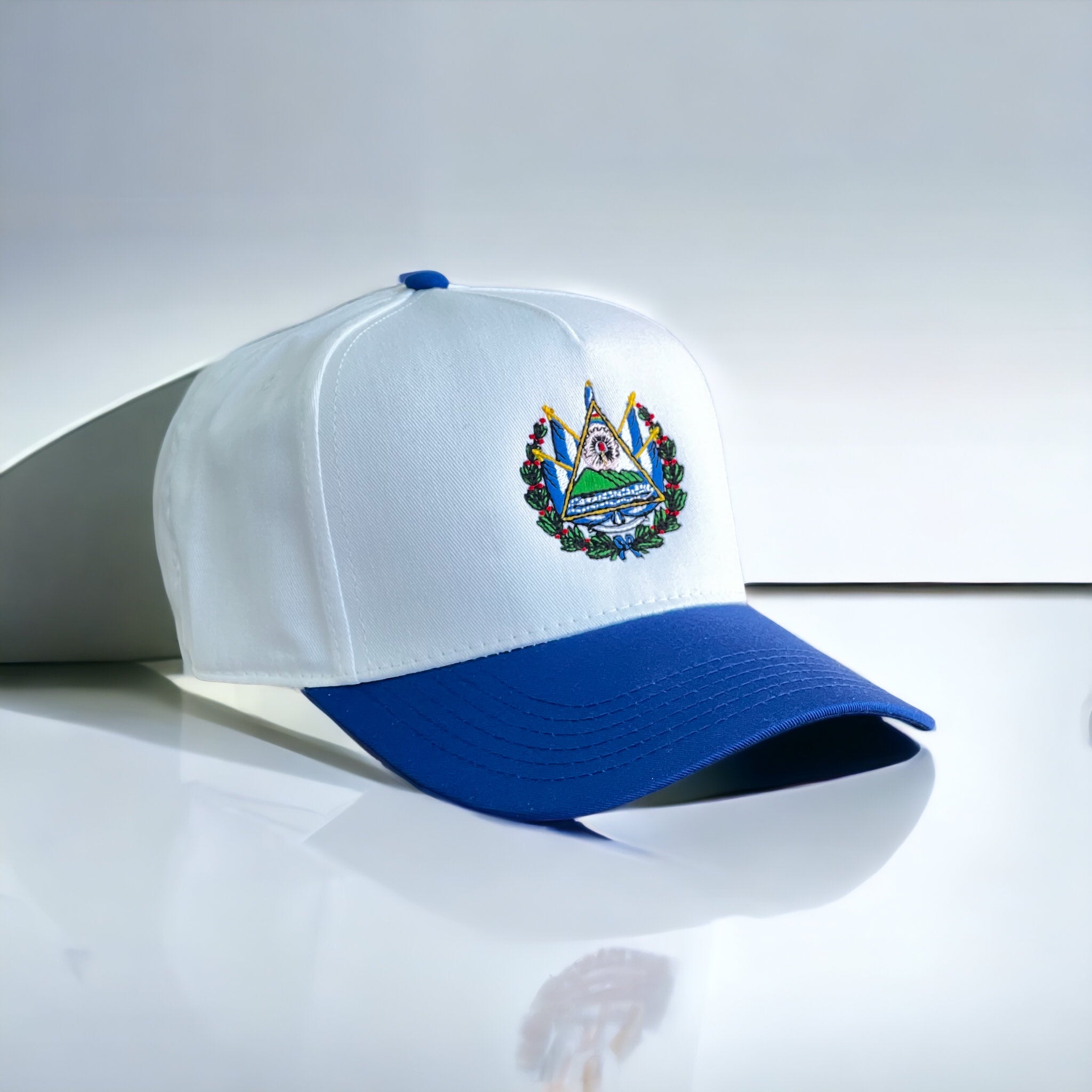 El Salvador Two Tone Adjustable Hat