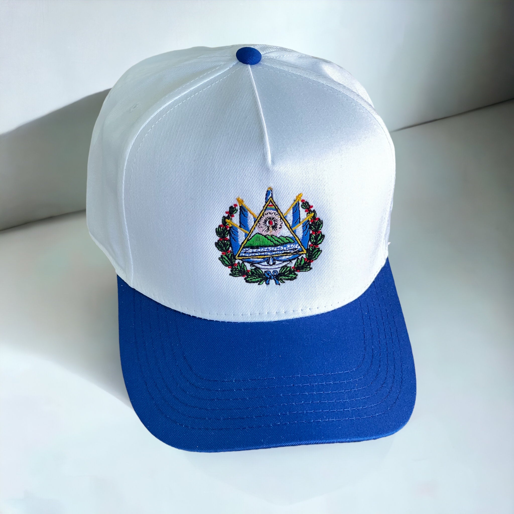 El Salvador Two Tone Adjustable Hat