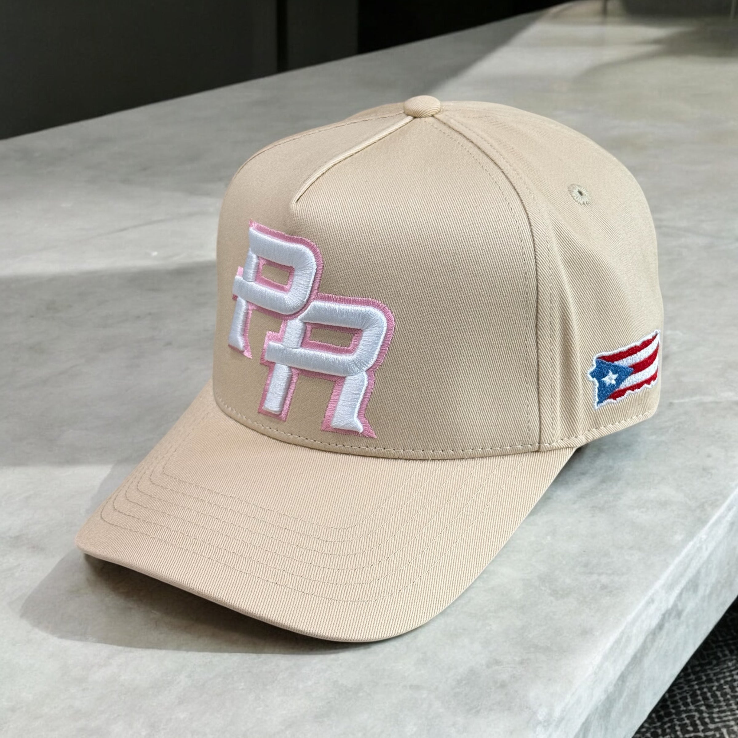 Puerto Rico Patch & Island Pink Underbrim Snapback