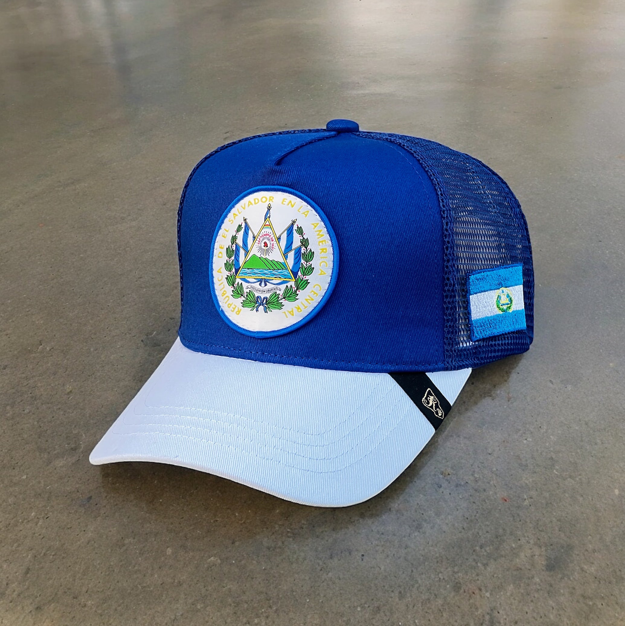 El Salvador Two Tone Adjustable Hat