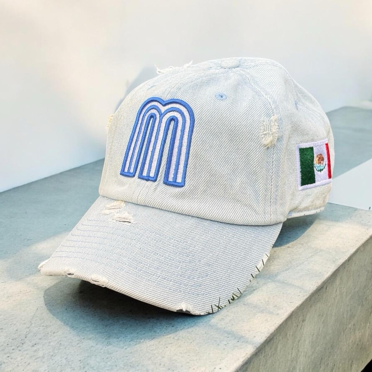Mexico Distressed Dad Hat