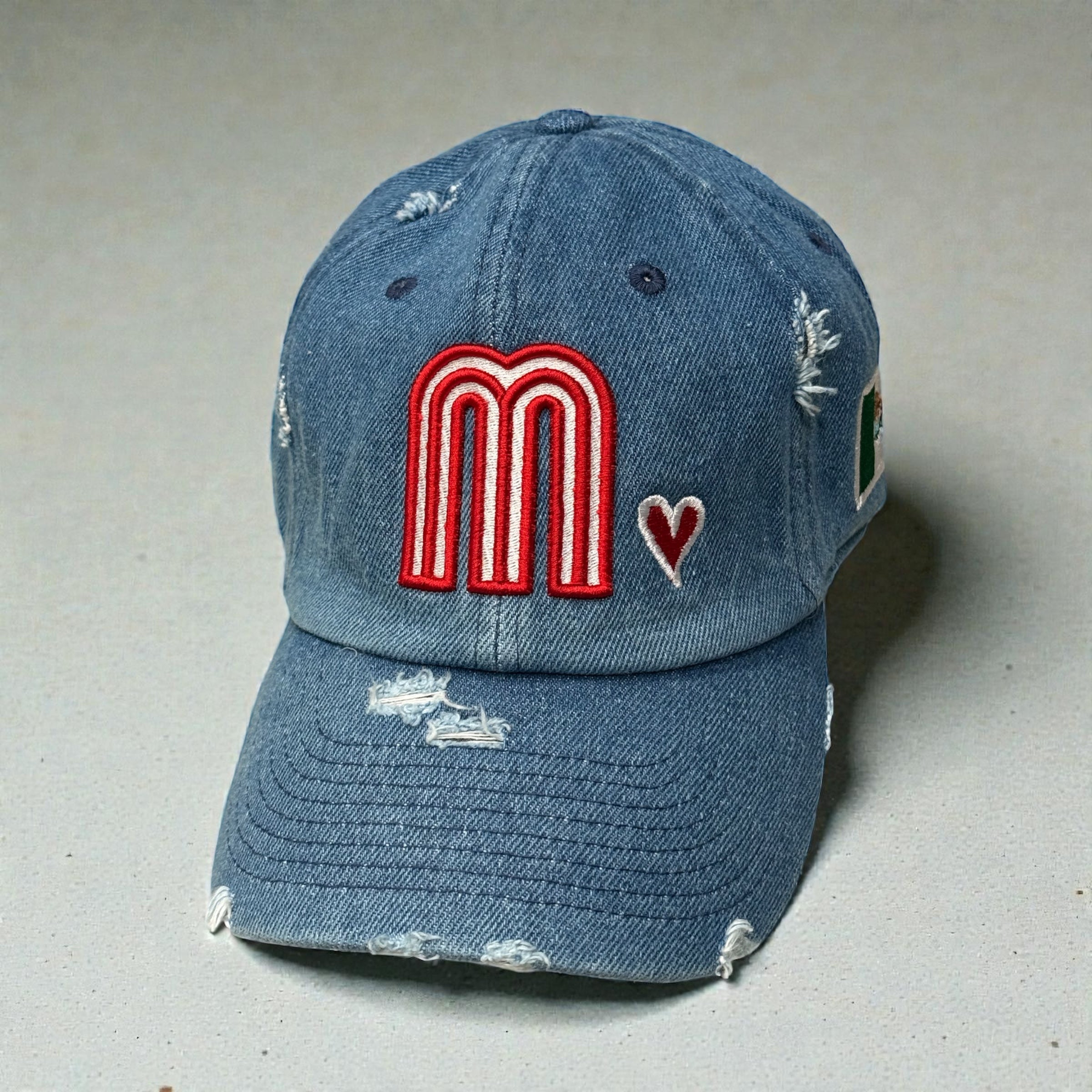 Mexico Distressed Dad Hat