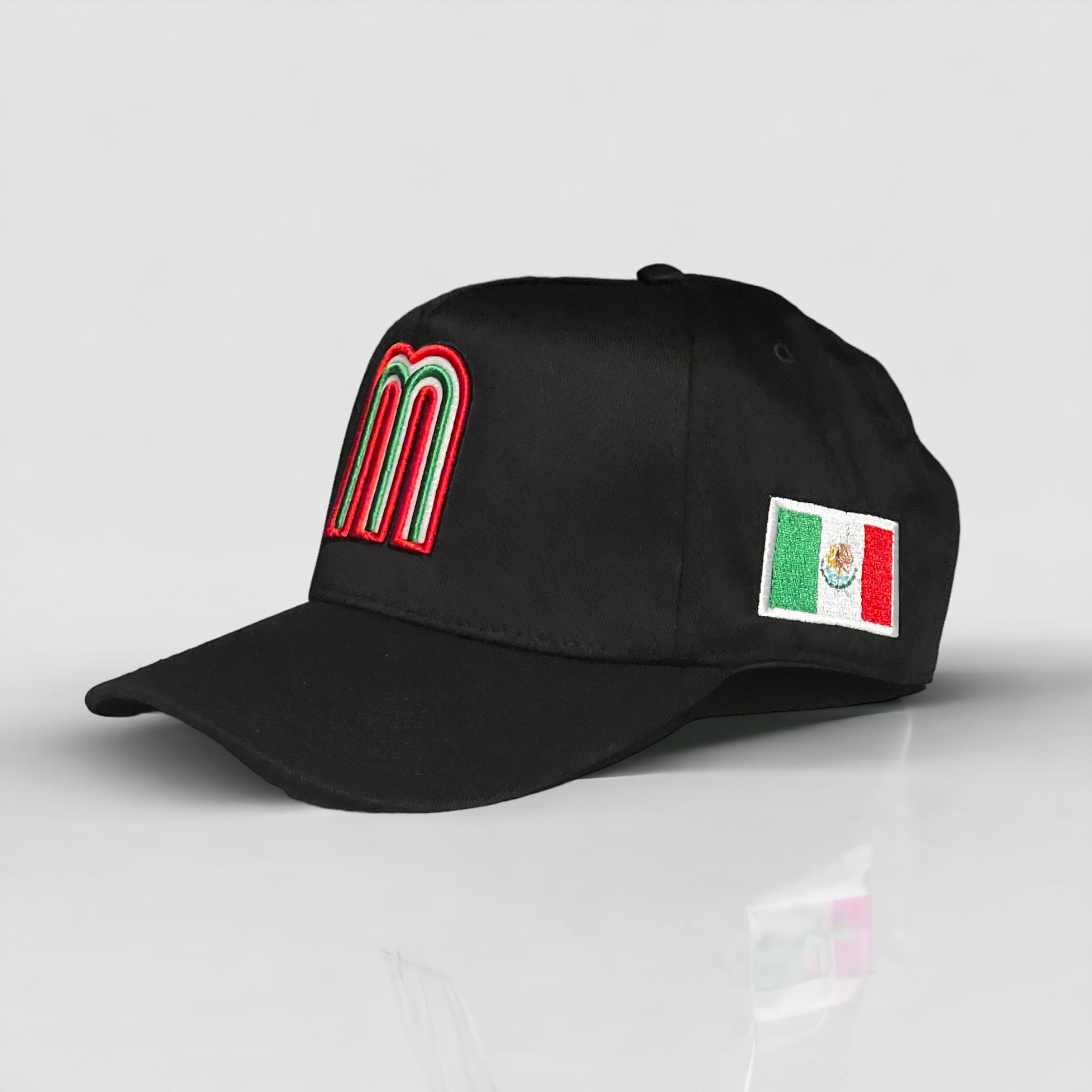 Trendy Apparel Shop Casquette de baseball à visière plate brodée avec logo circulaire des villes du Mexique, Durango Charbon - Noir Trendy Apparel Shop Casquette de baseball à visière plate brodée avec logo circulaire des villes du Mexique, Durango Charbon - Noir