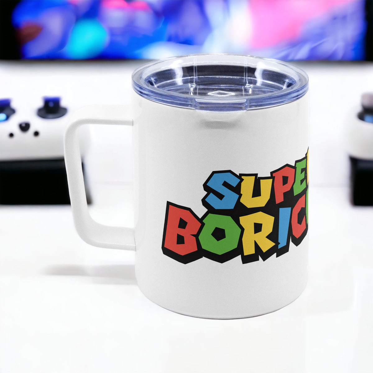 Super Boricua Travel Mug 12 Oz – LatinosFactory