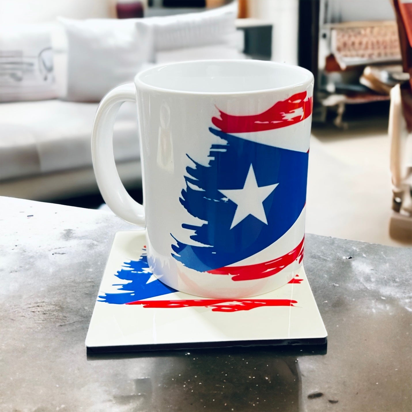 Puerto Rico Mug & Coaster