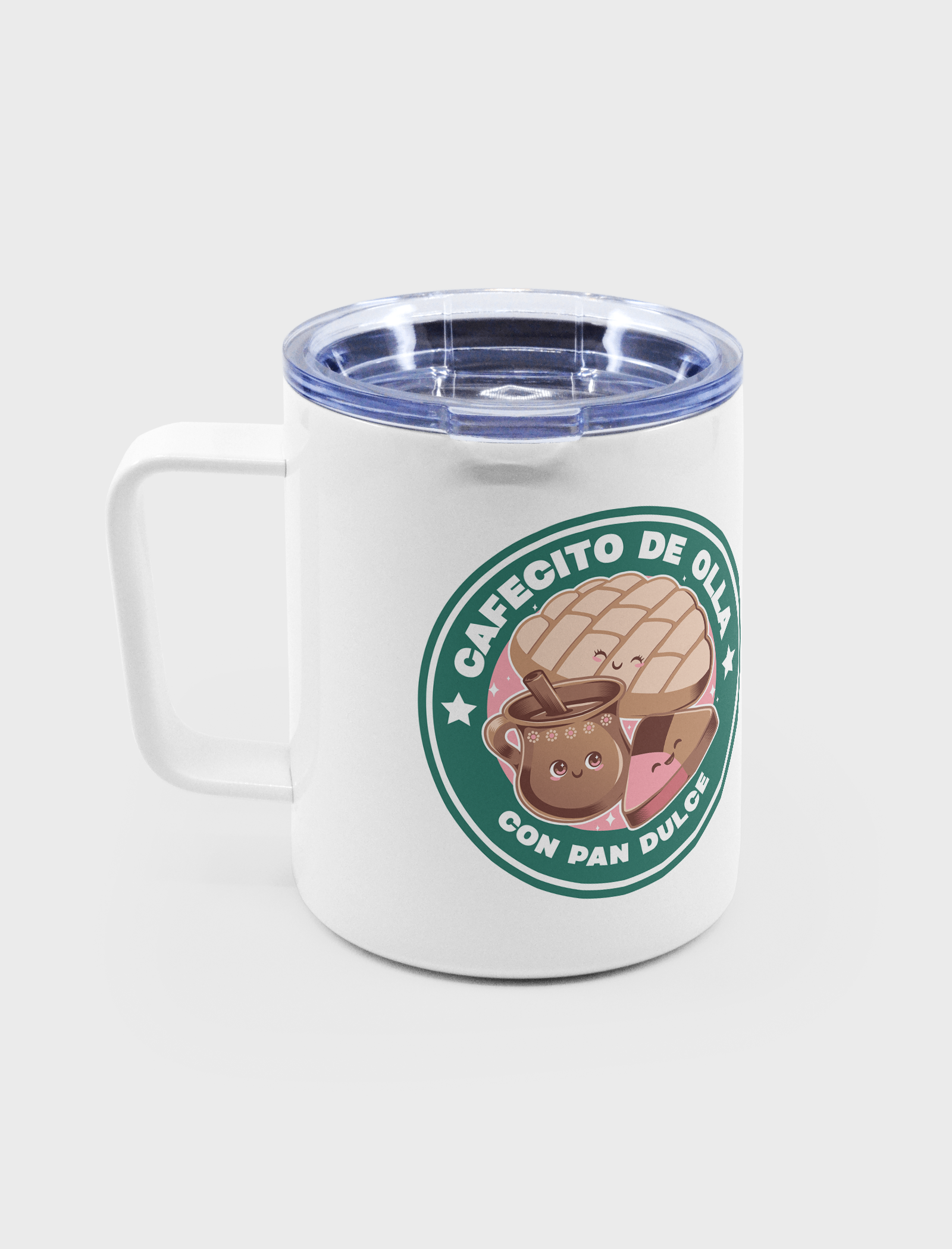 Cafecito de Olla Travel Mug 12 Oz