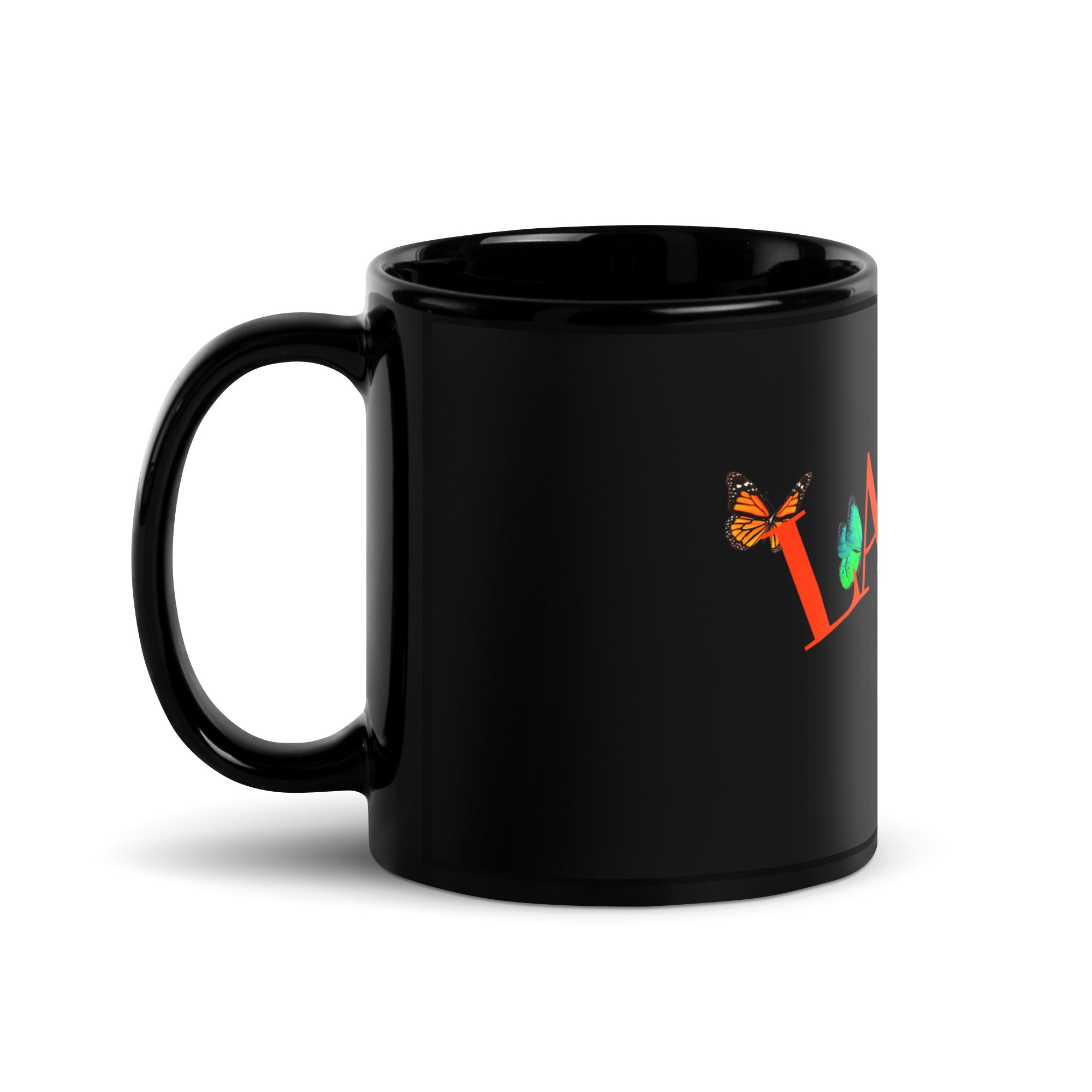 11 Oz Latina Black Mug