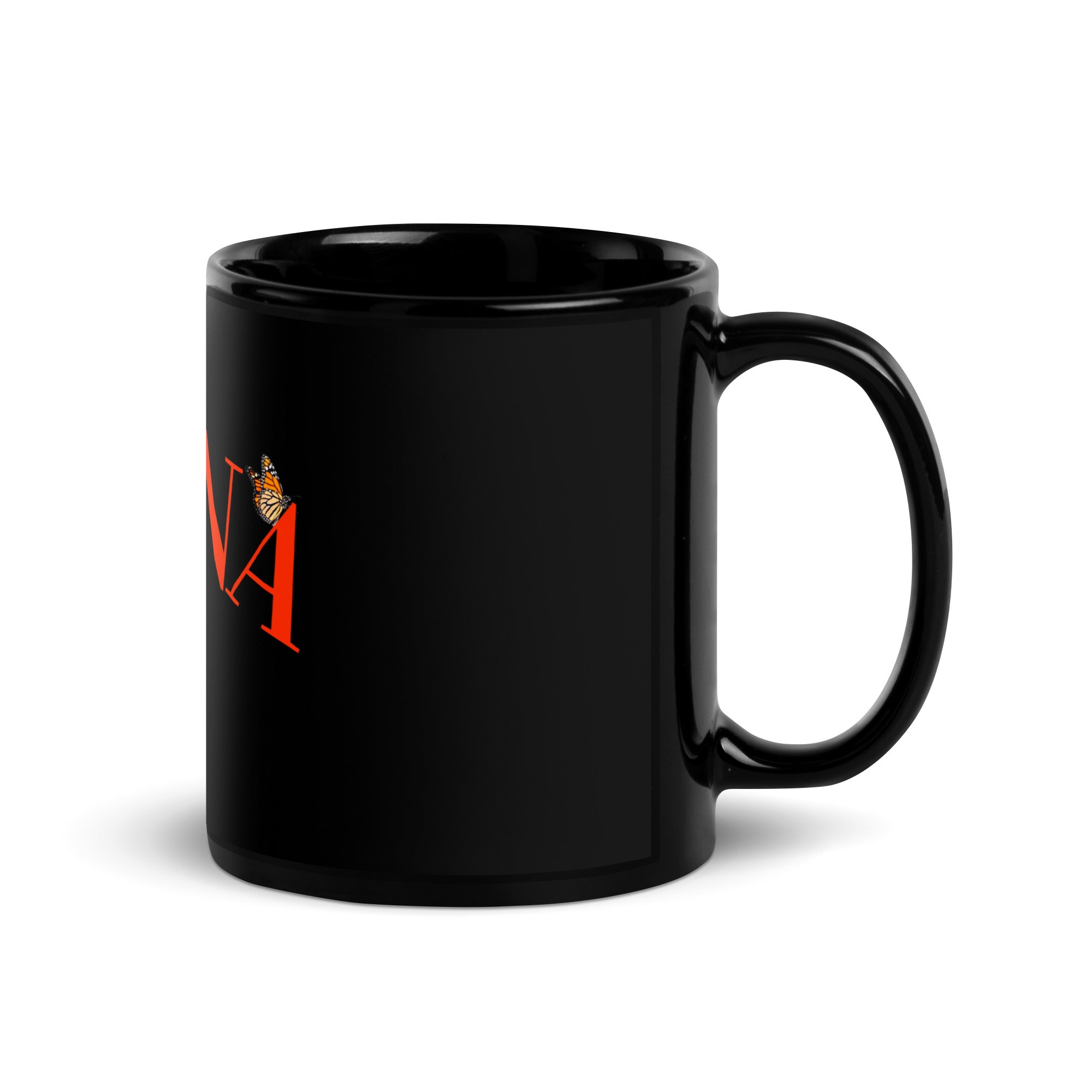 11 Oz Latina Black Mug