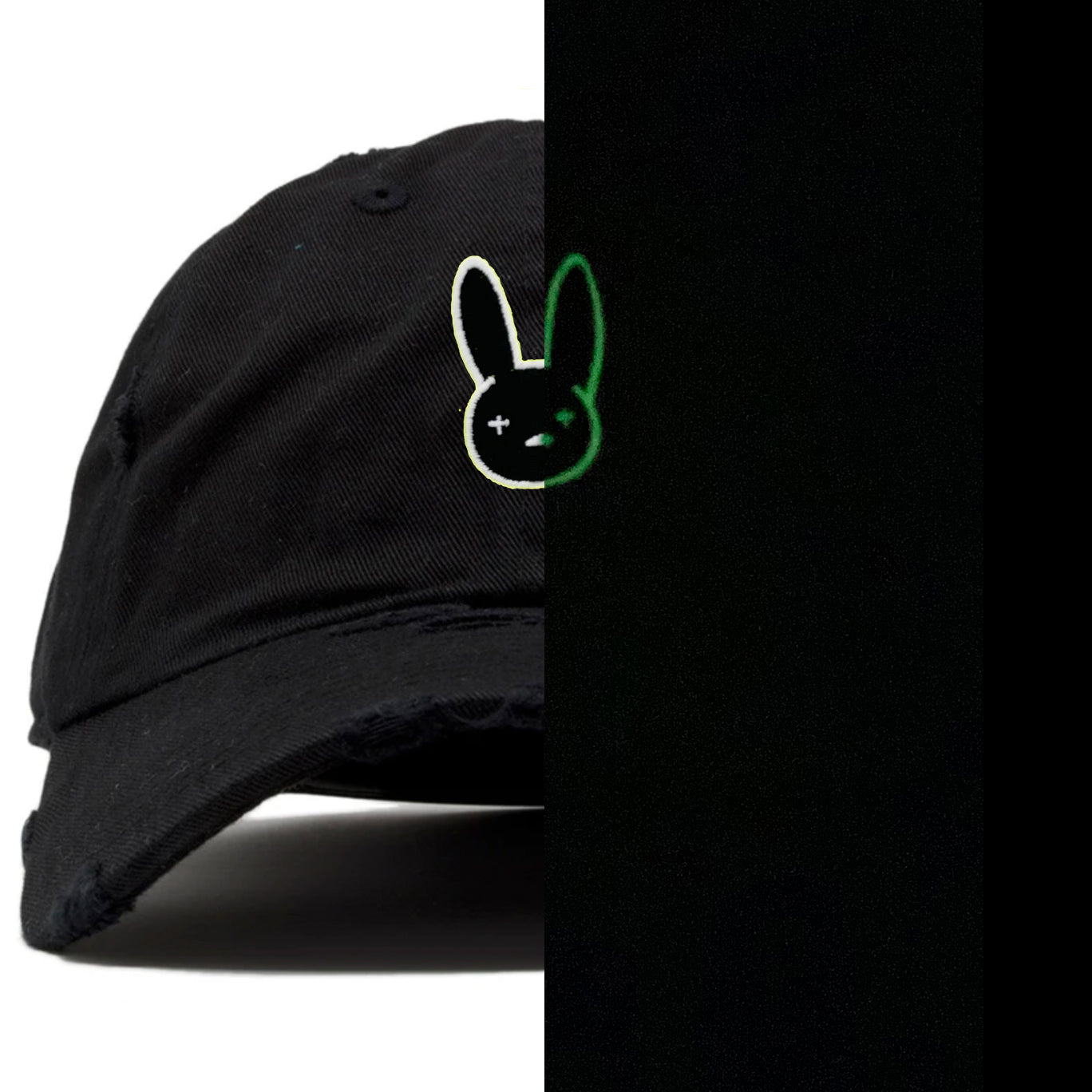 Glow In The Dark Bunny Dad Hat