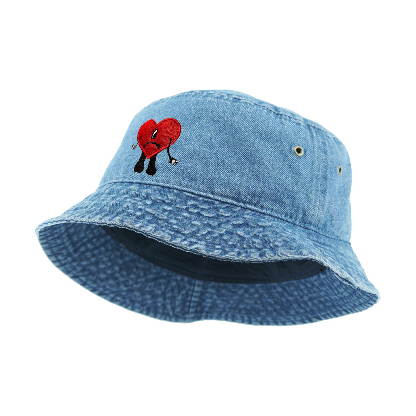 Verano Sin Ti Red Heart Bucket Hat