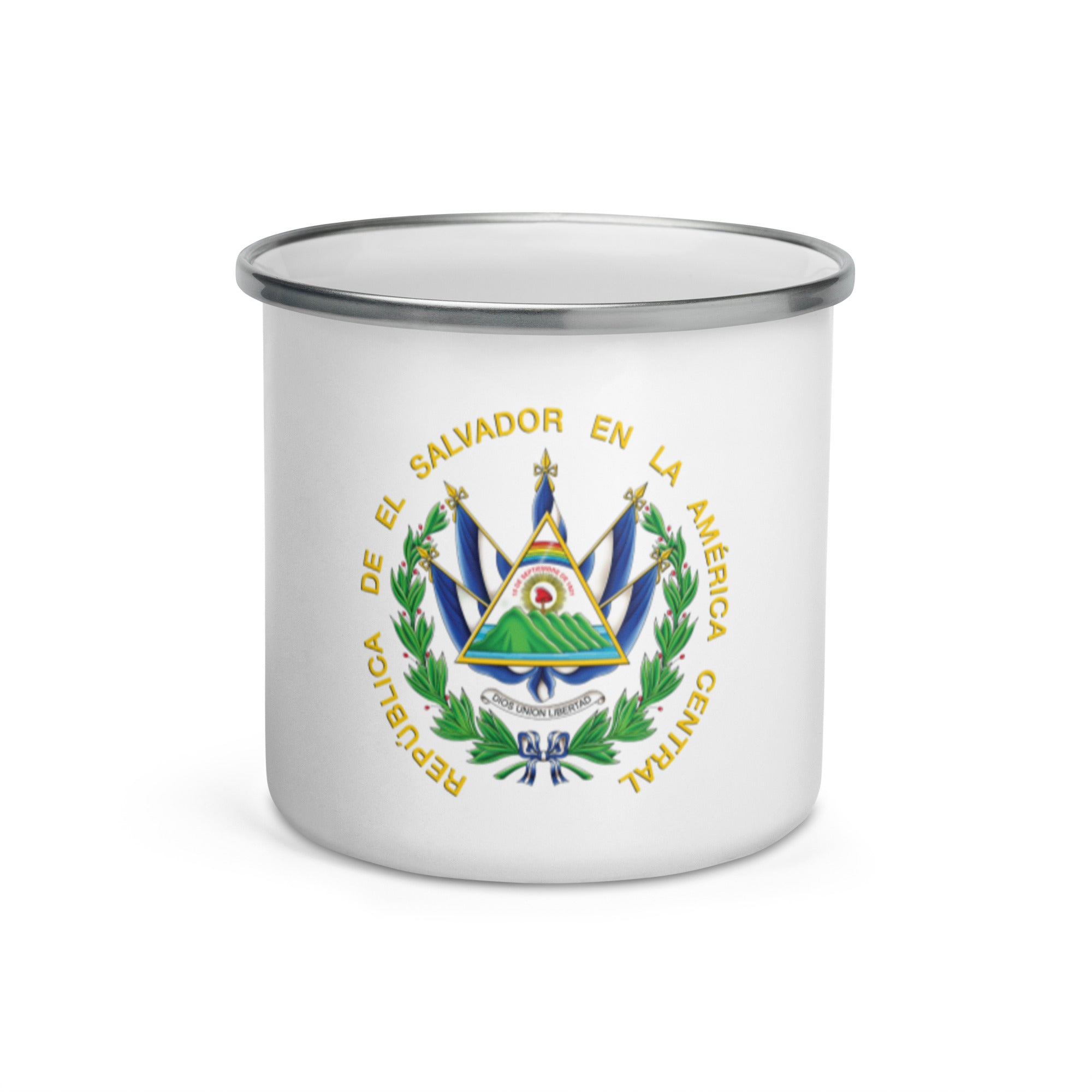 El Salvador Metal Mug