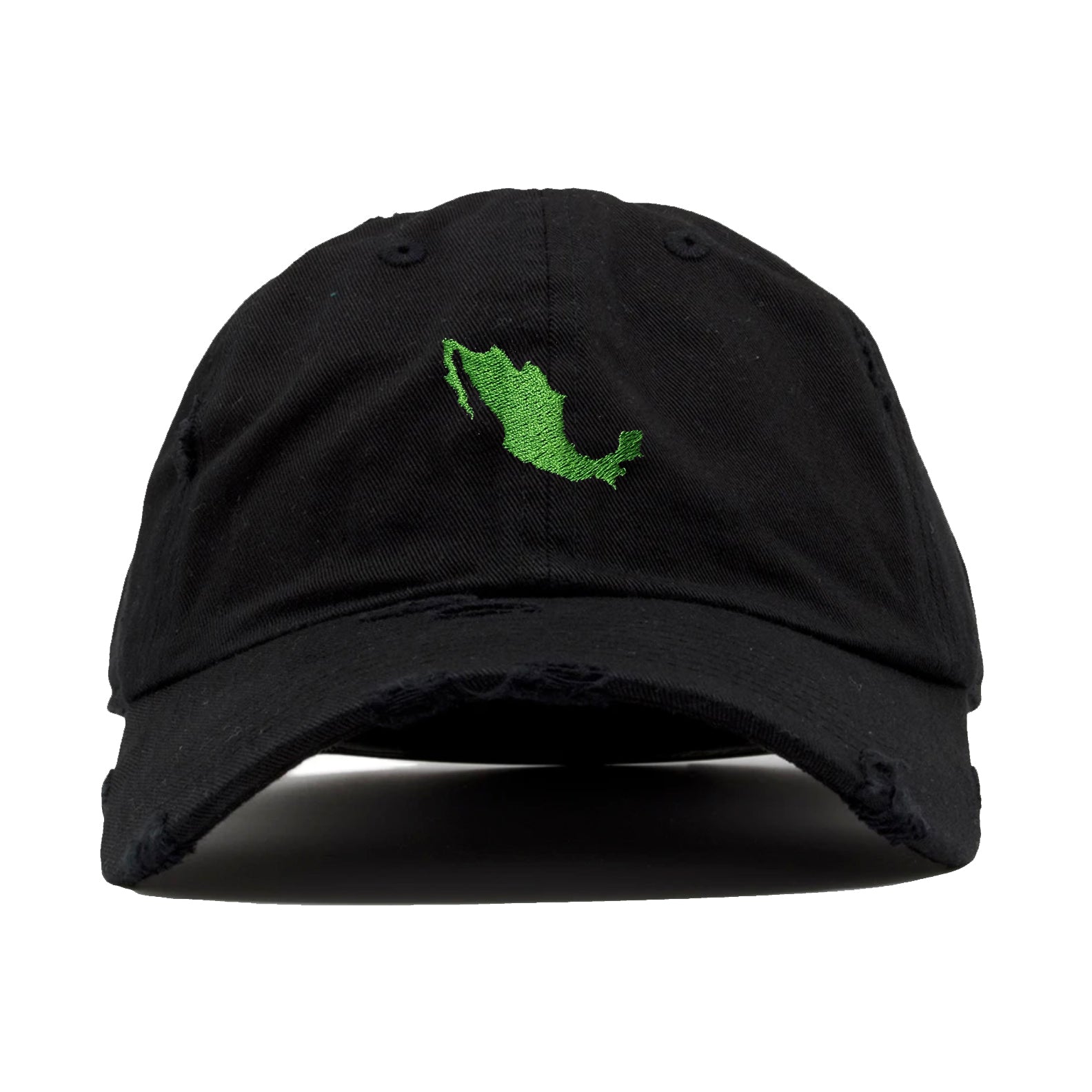 Green Mexican Map Dad Hat