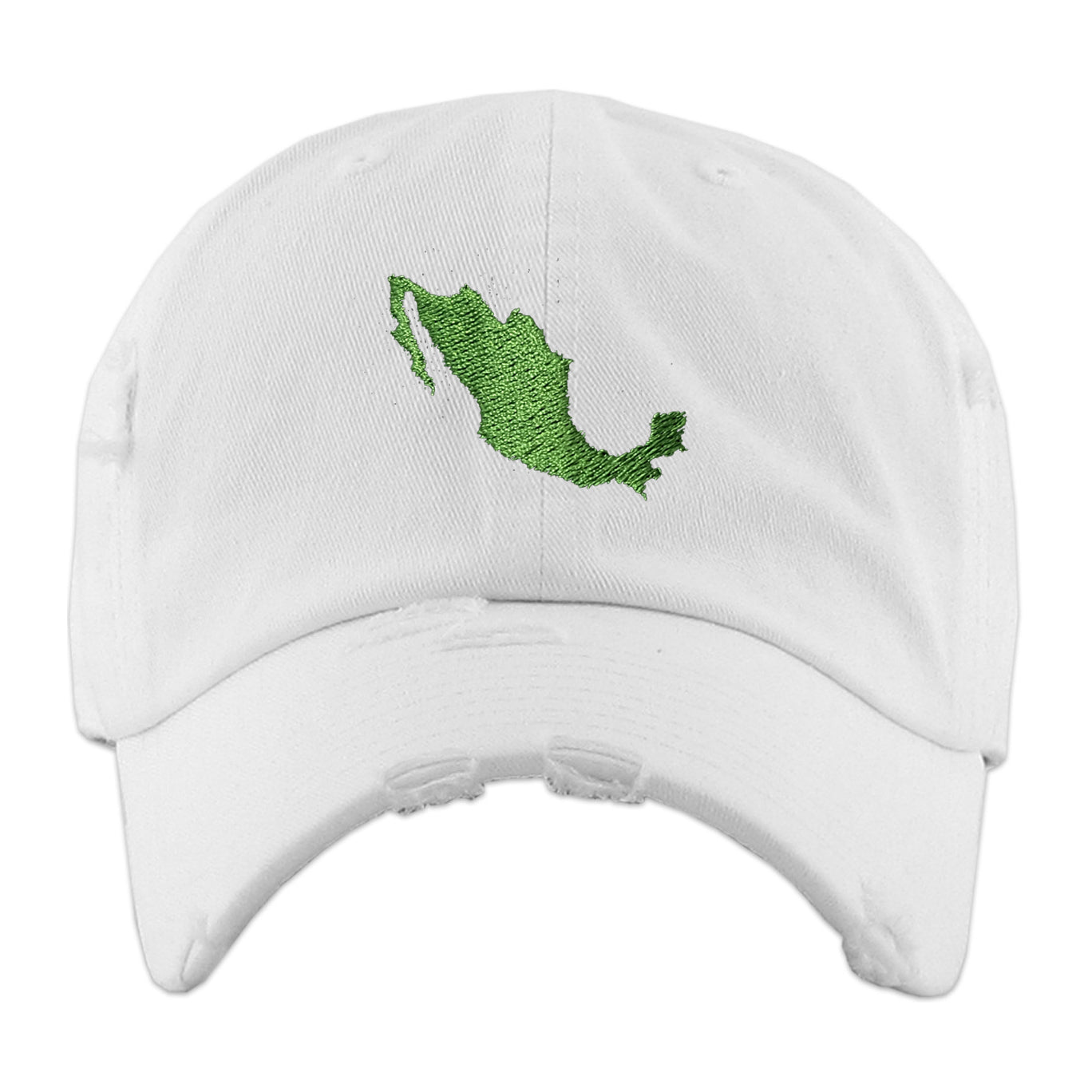 Green Mexican Map Dad Hat