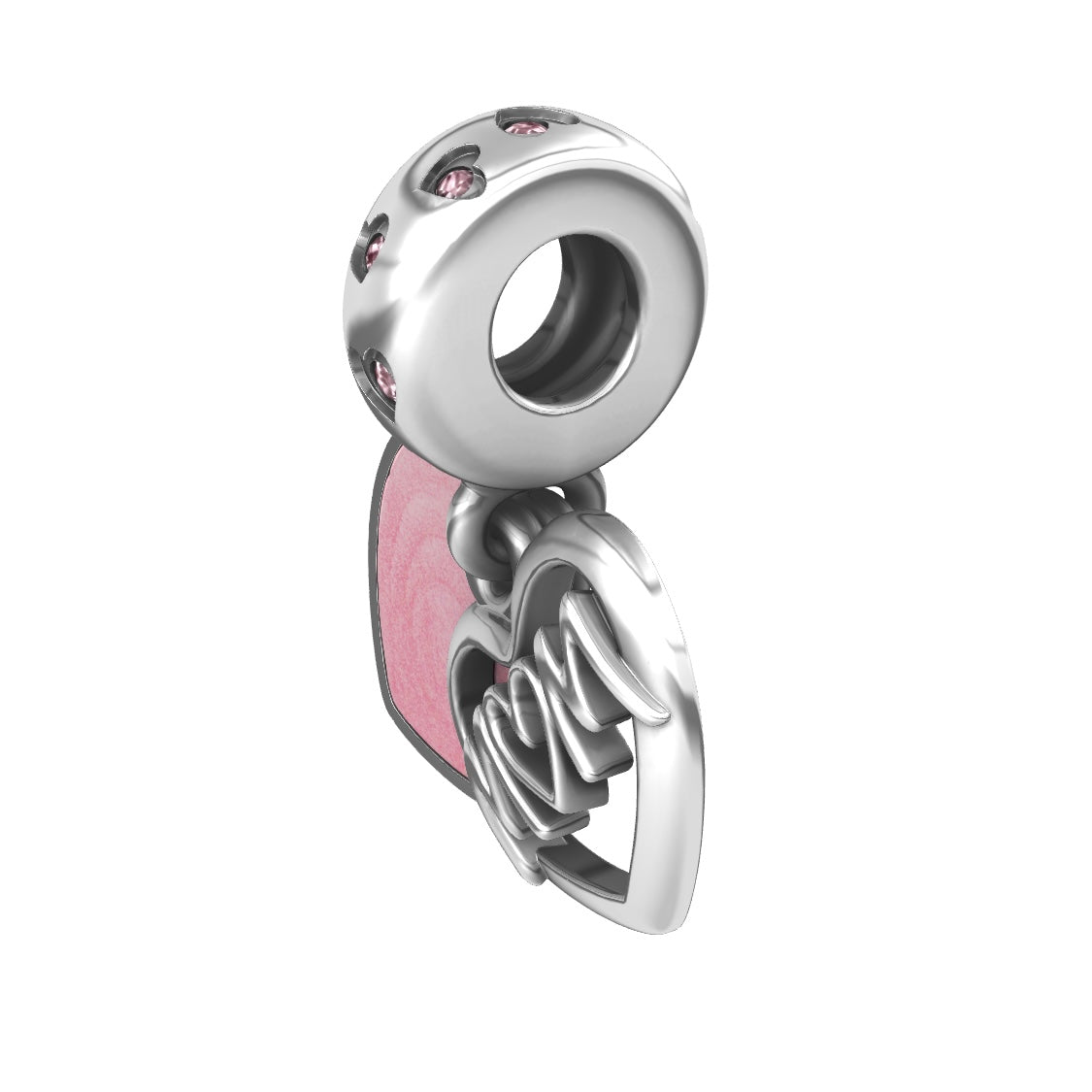 Mom 925 Sterling Silver Bracelet Charm