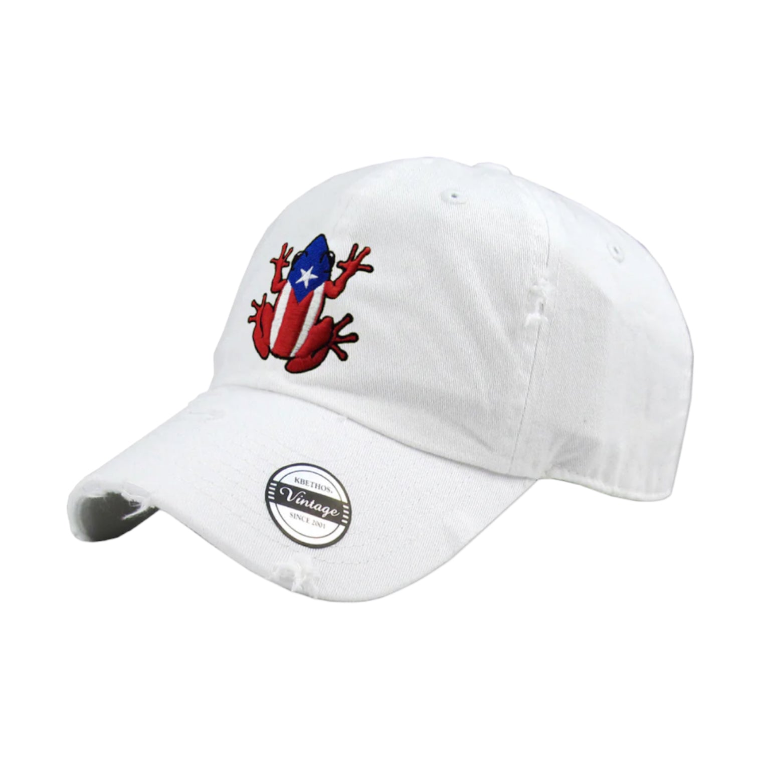 Coqui Flag Dad Hat