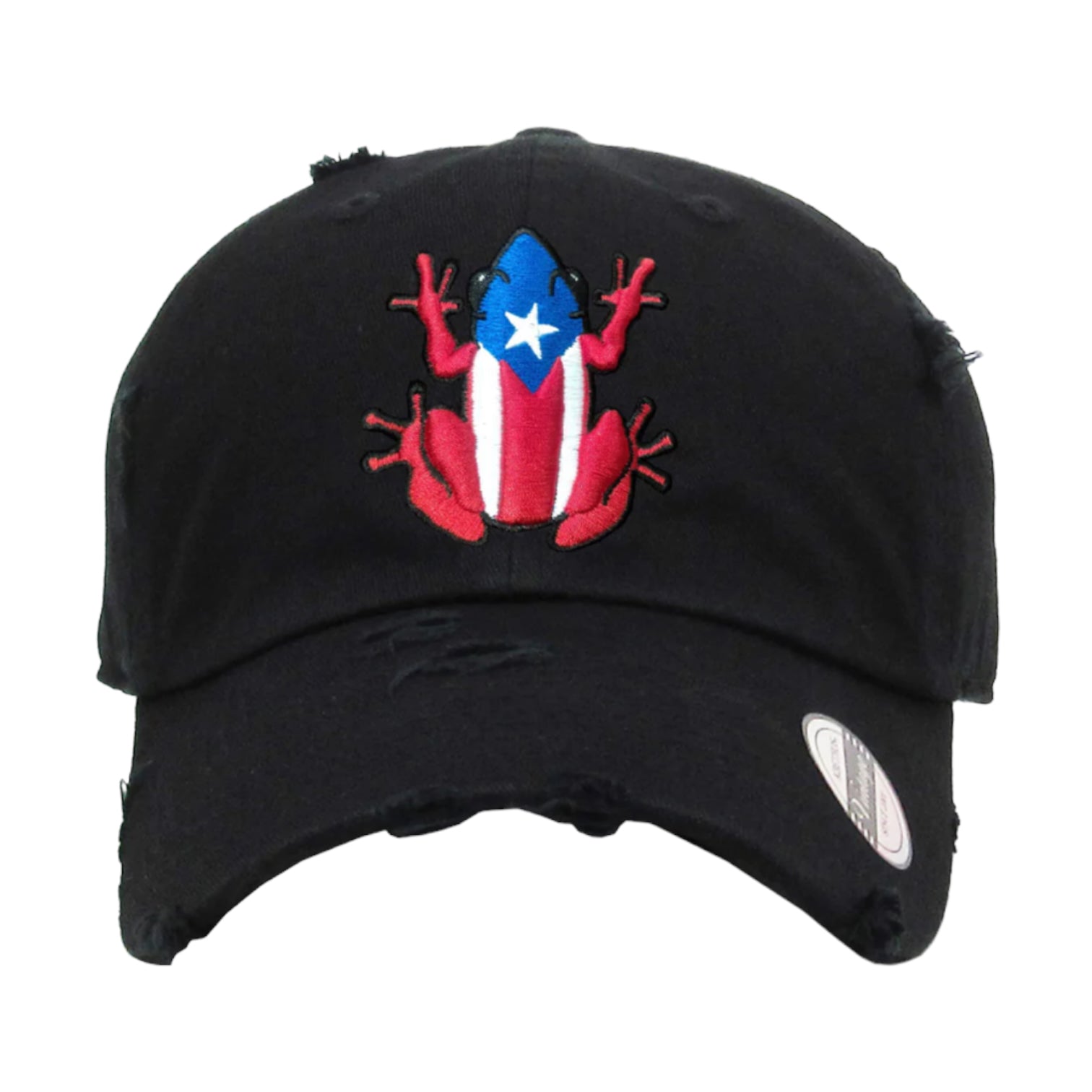 Coqui Flag Dad Hat