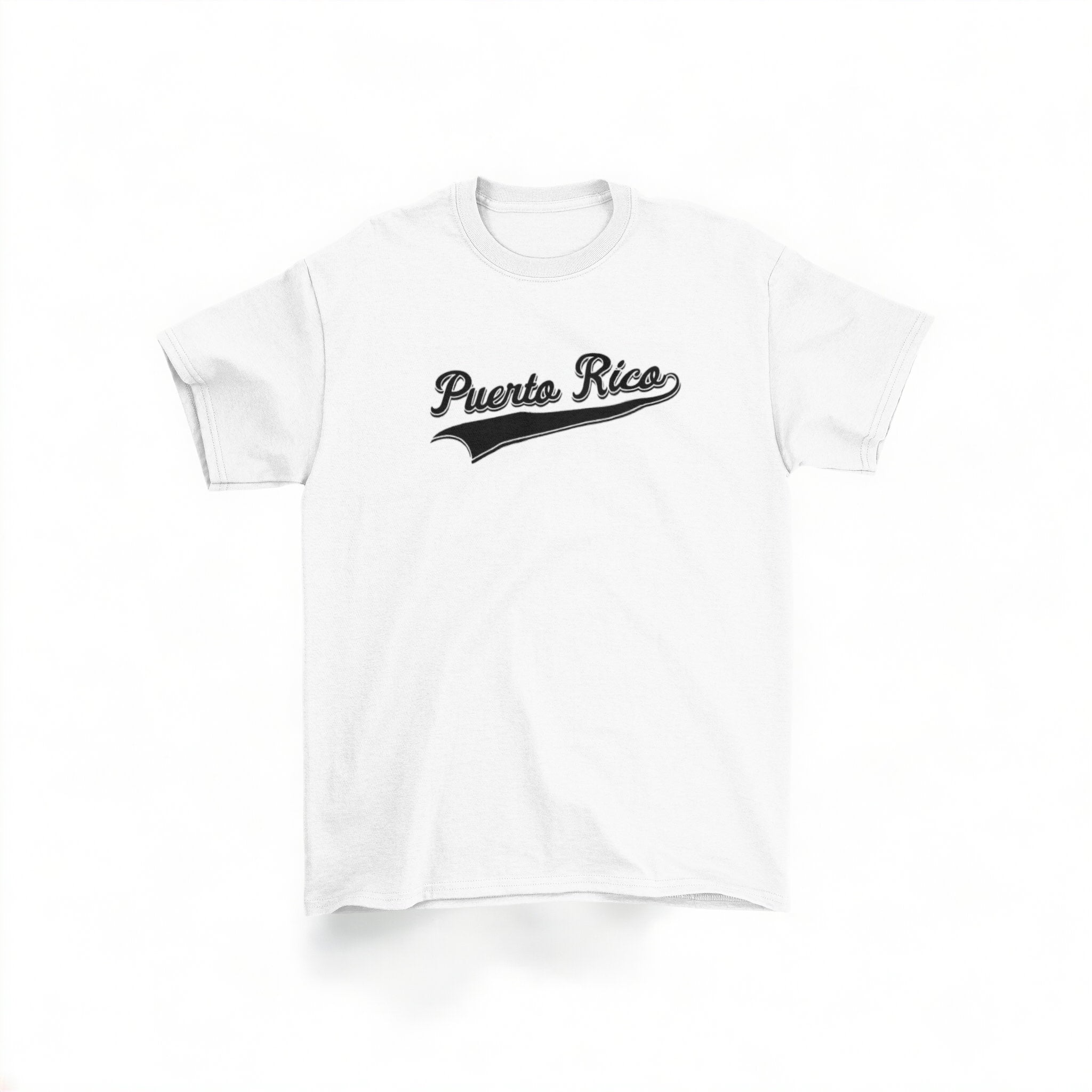 Puerto Rico Black & White Shirt