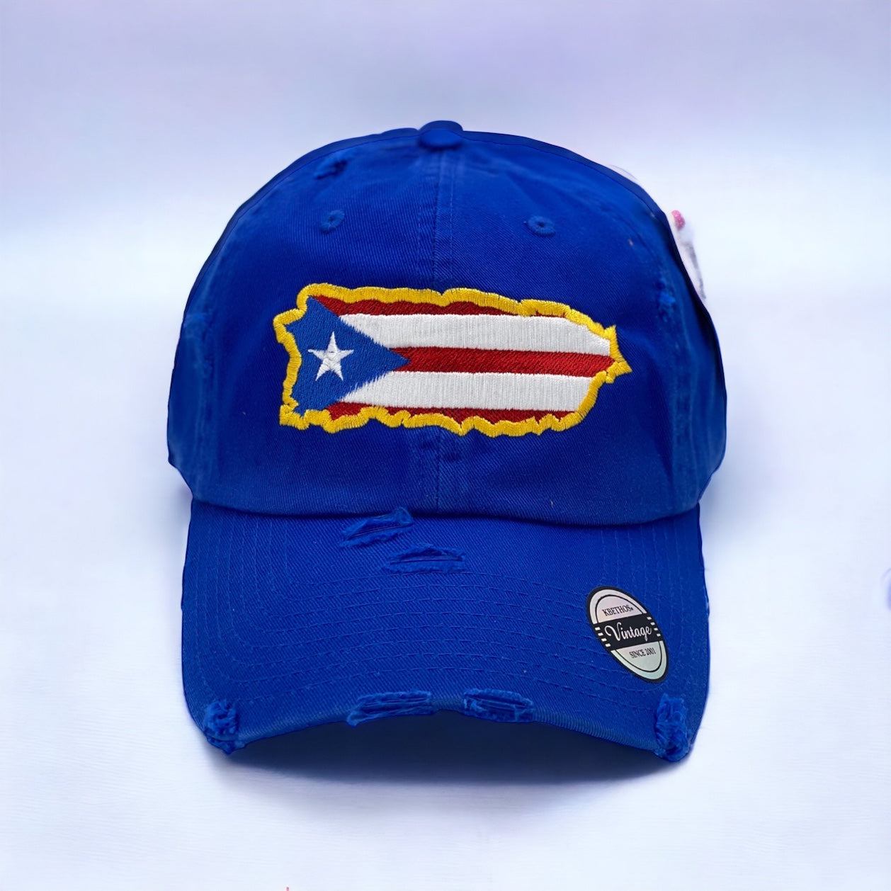 Puerto Rican Island Flag Dad Hat