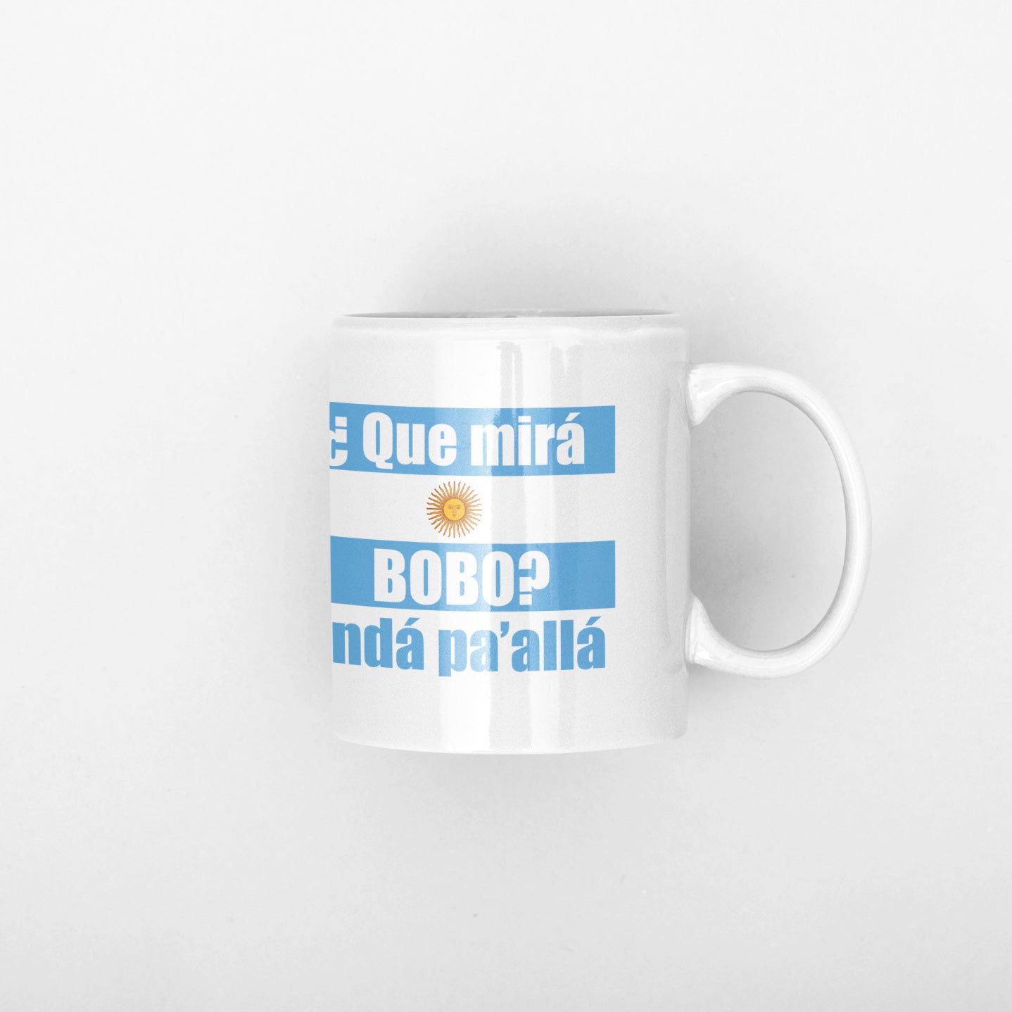 QUE MIRAS Ceramic 11 Oz Mug