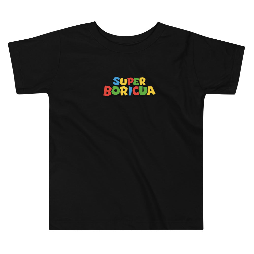 Toddler Short Sleeve Super Boricua Tee