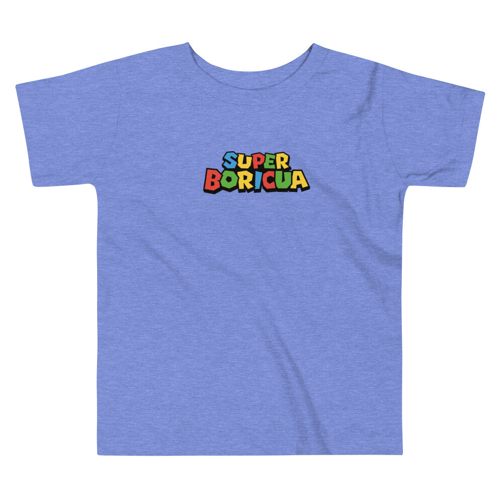 Toddler Short Sleeve Super Boricua Tee